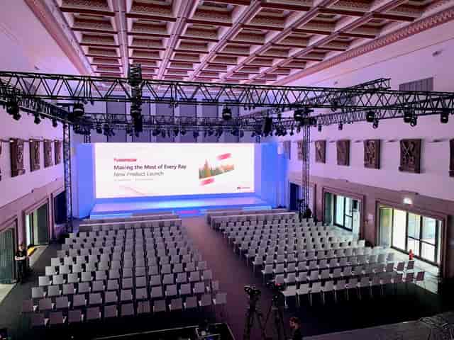 Product Launch Conference Stage LED Screen Trussing