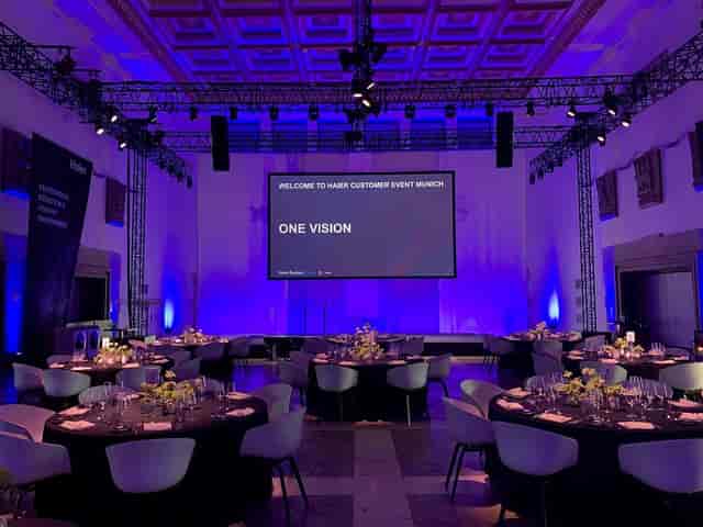 Corporate event Wappenhalle, presentation, networking