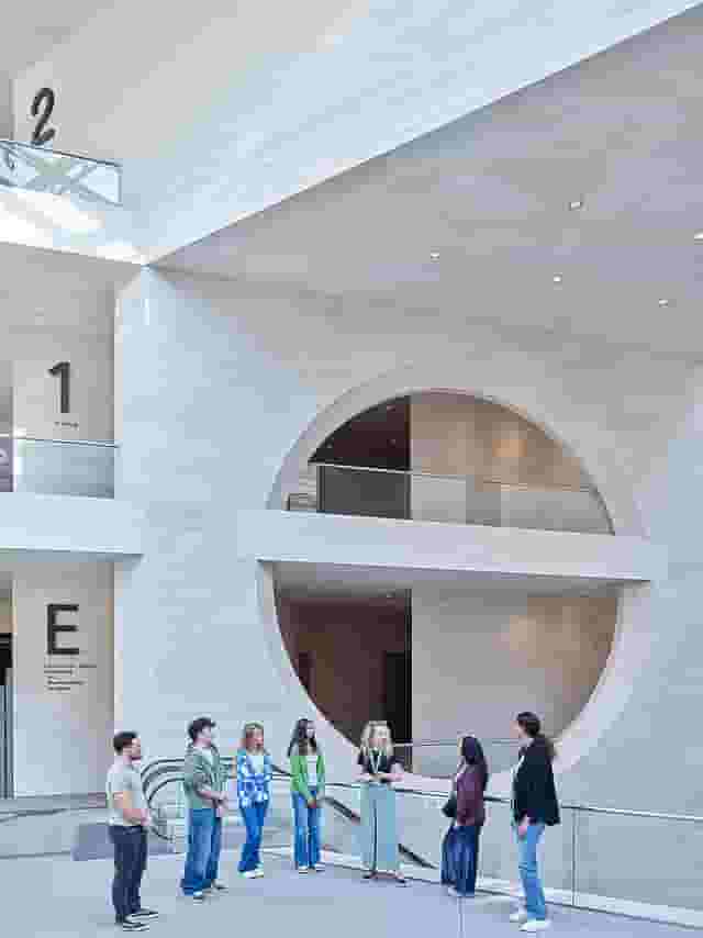 Pei Building Foyer