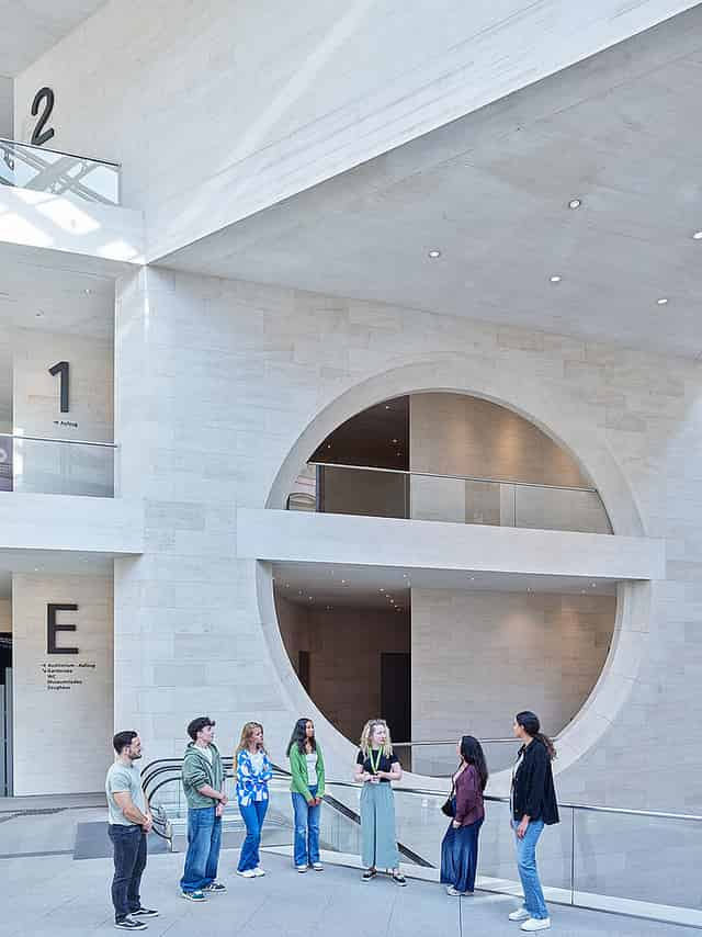 Pei Building Foyer