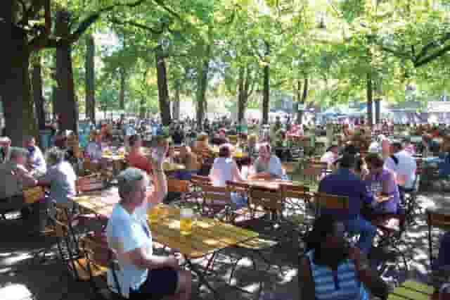 Beer garden