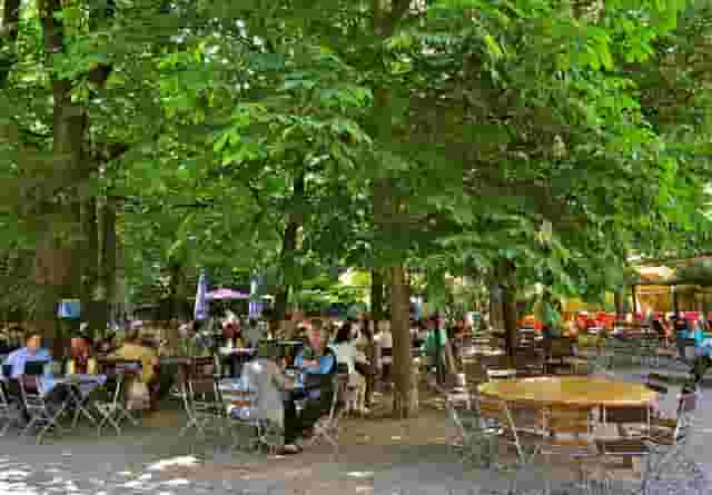 Beer garden