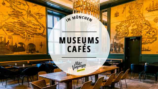 Atmospheric cafe venue at Münchner Stadtmuseum for VIP dinners and boardroom meetings.