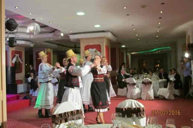 Traditional performance at Casa de Cultură a Studenților București gala dinner and banquet.