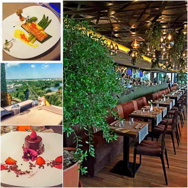 18lounge bar with biophilic design, ideal for corporate dinners and networking events.