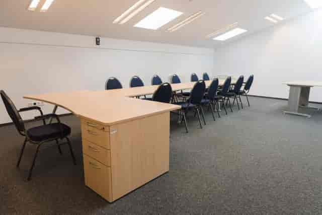 U-shape meeting room in Sala ROMÂNIA Bucharest for collaborative workshops and corporate board events.