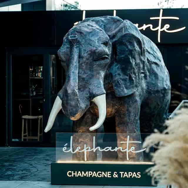 Elegant Élephante Bucharest entrance, ideal for exclusive event venue photography.