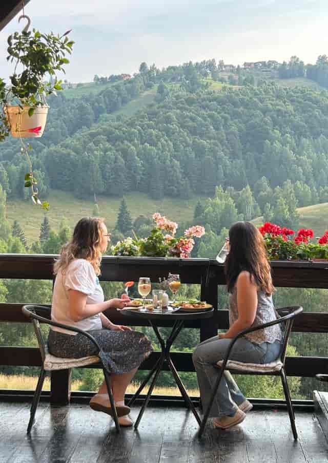 Bistro terrace at Akasha Retreat: ideal setting for corporate events and luxury incentive travel.