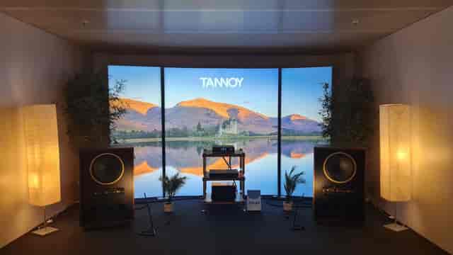 LED trade show booth at MOC Munich Atrium 3, professional experiential event staging.