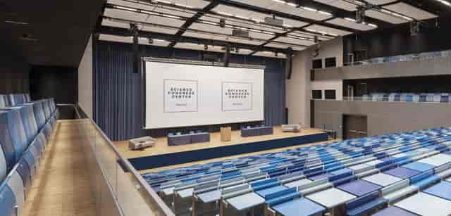 AUDIMAX lecture hall at Science Congress Center Munich for plenary sessions and symposiums.
