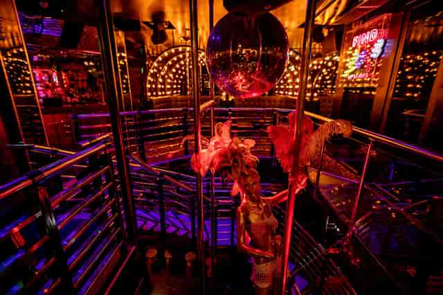 Theatrical live music venue in London for private VIP receptions and brand activation events.
