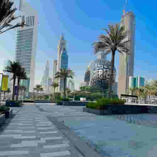 Open-air plaza