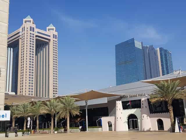 Open-air plaza