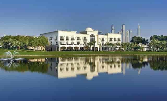 Aquaviva waterfront venue at Address Montgomerie for luxury executive retreats and incentive travel.