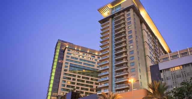 Swissotel Al Ghurair conference center with modern design for corporate events and incentives.