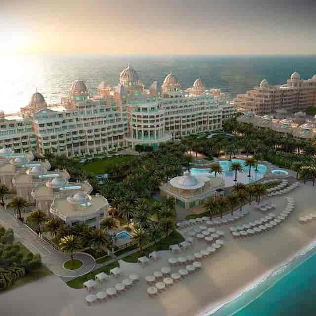 Glamorous Cinema luxury beachfront resort for incentive travel and gala events.
