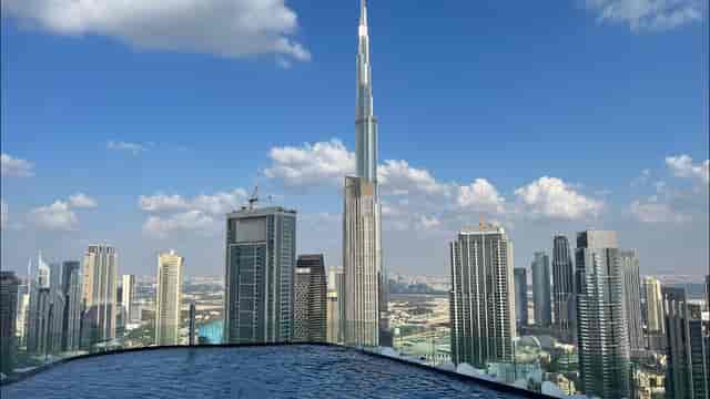 Captain Kirk’s rooftop venue in Dubai, luxury setting for VIP cocktail receptions and events.