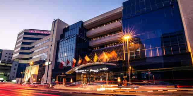 Al Habari hotel, Crowne Plaza Dubai: professional corporate conference venue for business travel.