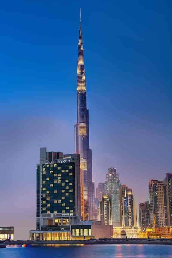 Canal Ballroom at Pullman Dubai Downtown: Luxury corporate event venue with iconic skyline views.