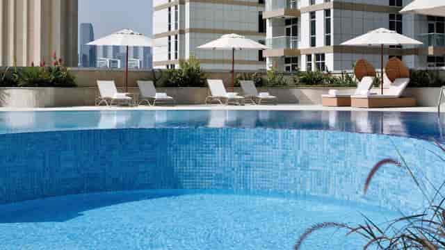 Carthage 1+2 at Mövenpick Downtown Dubai: Sophisticated, intimate space for VIP business events.