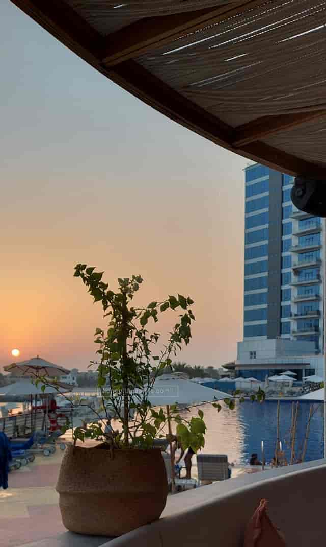 Beach Bar Ula sunset terrace for cocktail reception and social networking events.