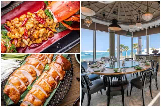 High-end restaurant in Maiden Shanghai with coastal views, perfect for executive dining events.