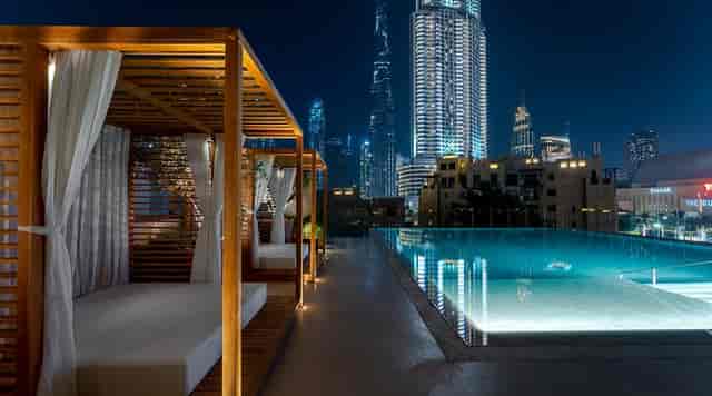 Thia Sky Lounge rooftop venue for VIP networking and luxury corporate cocktail events.