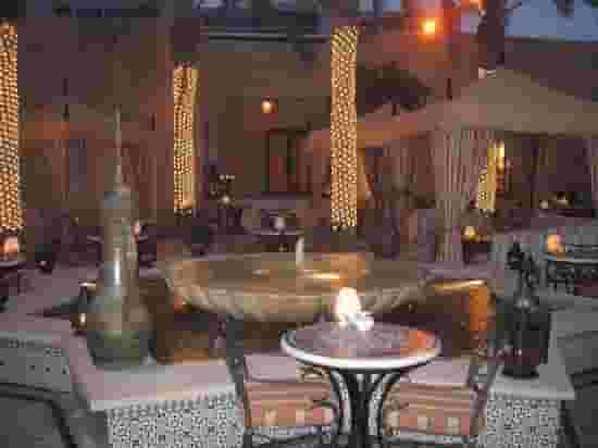 Shisha courtyard