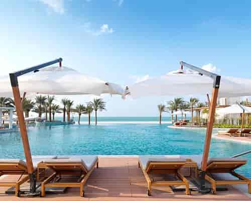 Dana boardroom at InterContinental RAK: upscale outdoor venue for VIP incentive travel events.