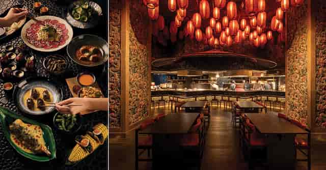 Exclusive VIP dining at Ronin restaurant featuring sophisticated, high-impact atmospheric design.