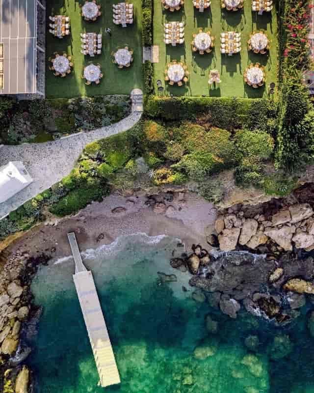 Grand Ciel private beach venue for VIP incentive events and corporate retreats.