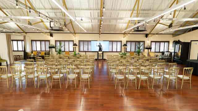 Underwood Lofts event space conference AV