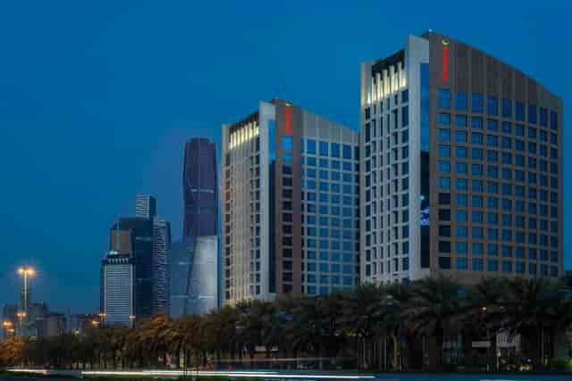 Majlis & Meeting Room F at Mövenpick Riyadh: premium corporate conference venue and business space.