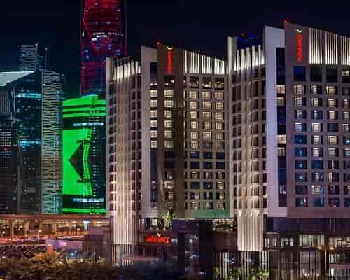 Mövenpick Riyadh hotel pool, ideal for corporate conferences and incentive event venue.