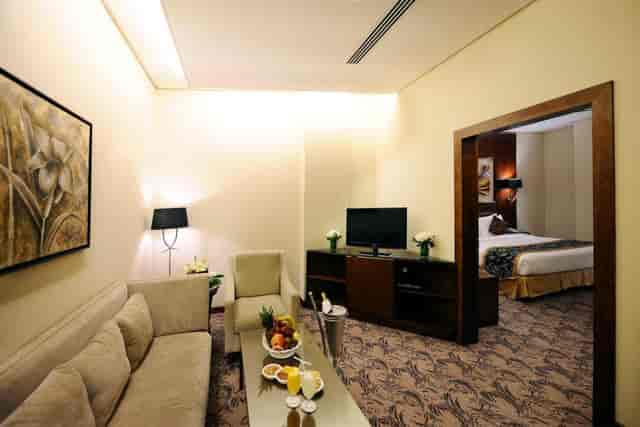 Crystal 1 VIP suite in Riyadh: Luxury hotel room for corporate events and private hospitality.