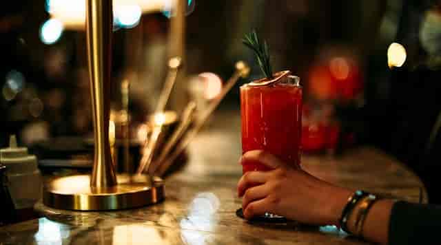 Networking event at Billionaire Riyadh with upscale cocktails and ambient lighting.