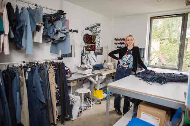 Kindred Studios backstage creative space for fashion workshops and experiential event site visits.