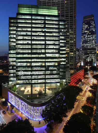 20 Anson event plaza, sleek corporate venue for professional networking and evening receptions.