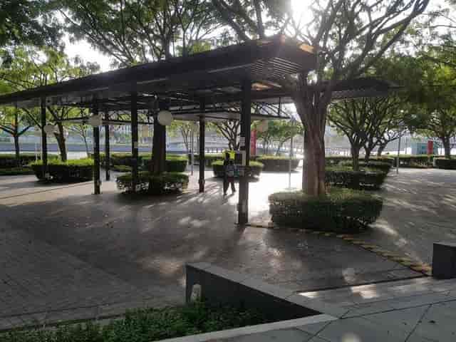 Tiara Waterfront outdoor covered venue for networking events and corporate activations.