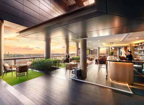 Cooling Tower Rooftop Bar