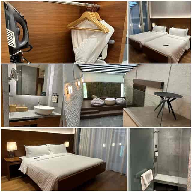 Oasia Resort Sentosa Courtyard Room: modern hotel suite for corporate retreats and business offsites.