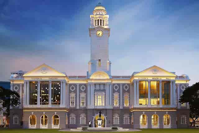 Victoria Concert Hall: heritage venue interior for corporate events and gala ceremonies.