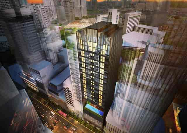 Luxury office units at Crown At Robinson for premium corporate events and executive meetings.