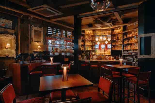 1939 Singapore bar interior for corporate networking and VIP event venue.