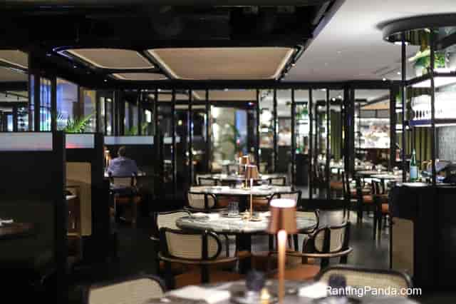 Private dining room at Cygnet for sophisticated client dinners and networking events.