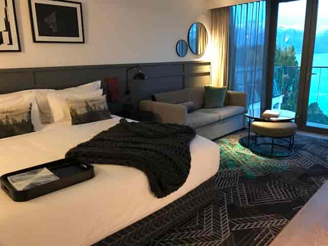 Queenstown Room VIP suite: luxury incentive travel venue with premium lake views.