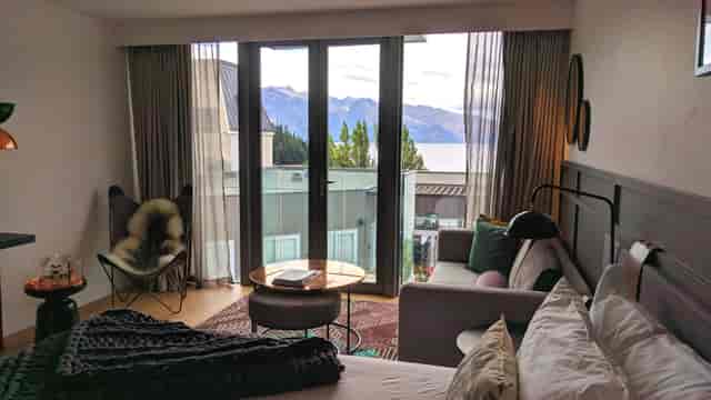 QT Queenstown room with luxury VIP suite views, perfect for executive retreats and incentive travel.
