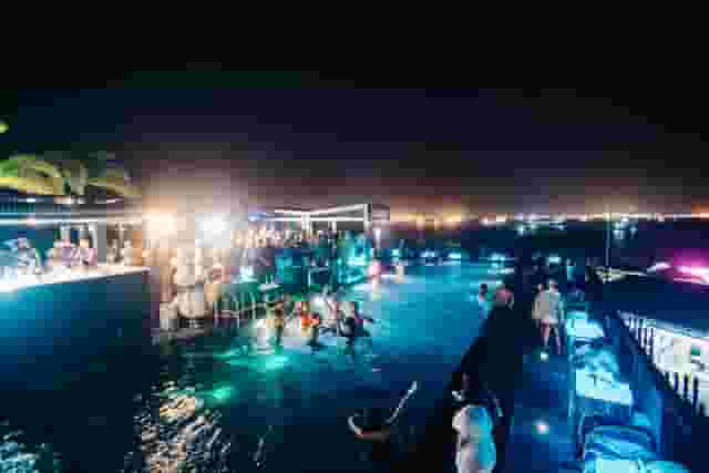 Pool deck