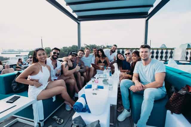 Pool deck