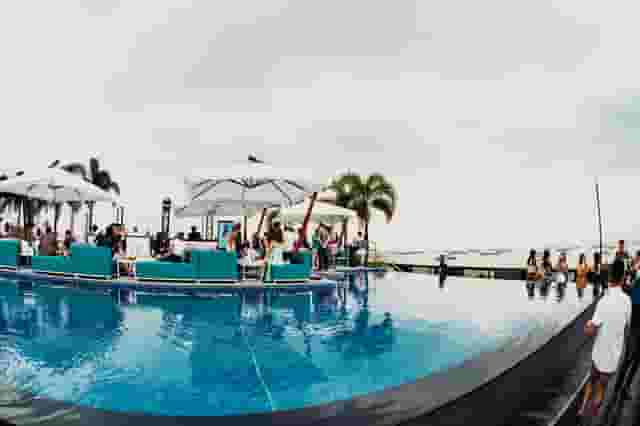 Pool deck